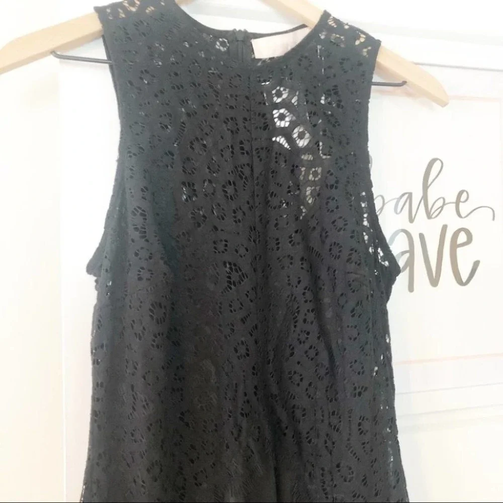 KEEPSAKE THE LABEL Be The One Black Midi Dress Size Medium NEW - Picture 5 of 12